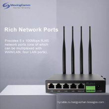 5 Port Openline VPN Industrial GSM Интернет -маршрутизатор